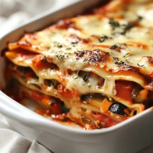 Vegetable lasagna has long been a beloved dish, combining the hearty satisfaction of traditional lasagna with the health-conscious appeal of vibrant vegetables. This Garden Delight Vegetable Lasagna elevates the classic by incorporating fresh, colorful ingredients that not only enhance the dish’s visual allure but also its nutritional profile. This recipe makes it easy to enjoy a wholesome meal packed with flavor, making it ideal for both vegetarians and meat lovers alike.