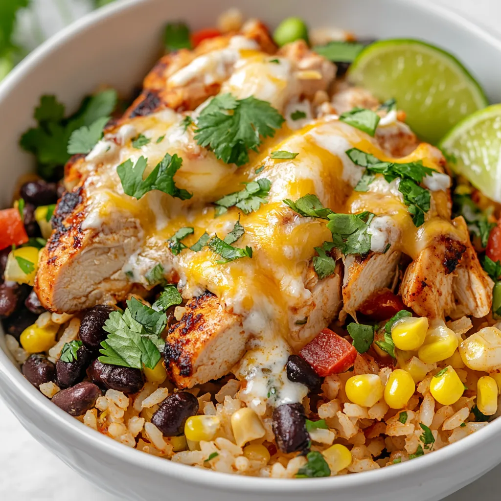 Explore the vibrant and mouthwatering flavors of the Crazy Chicken Fiesta, a delightful Mexican-inspired dish that brings together succulent chicken thighs, aromatic spices, and cheesy goodness over fluffy rice. This dish is a harmony of textures and tastes, from tender chicken to hearty beans and sweet corn, making it a complete meal that will excite your taste buds. Perfect for family gatherings or cozy weeknight dinners, the Crazy Chicken Fiesta captures the essence of Mexican cuisine with ease.