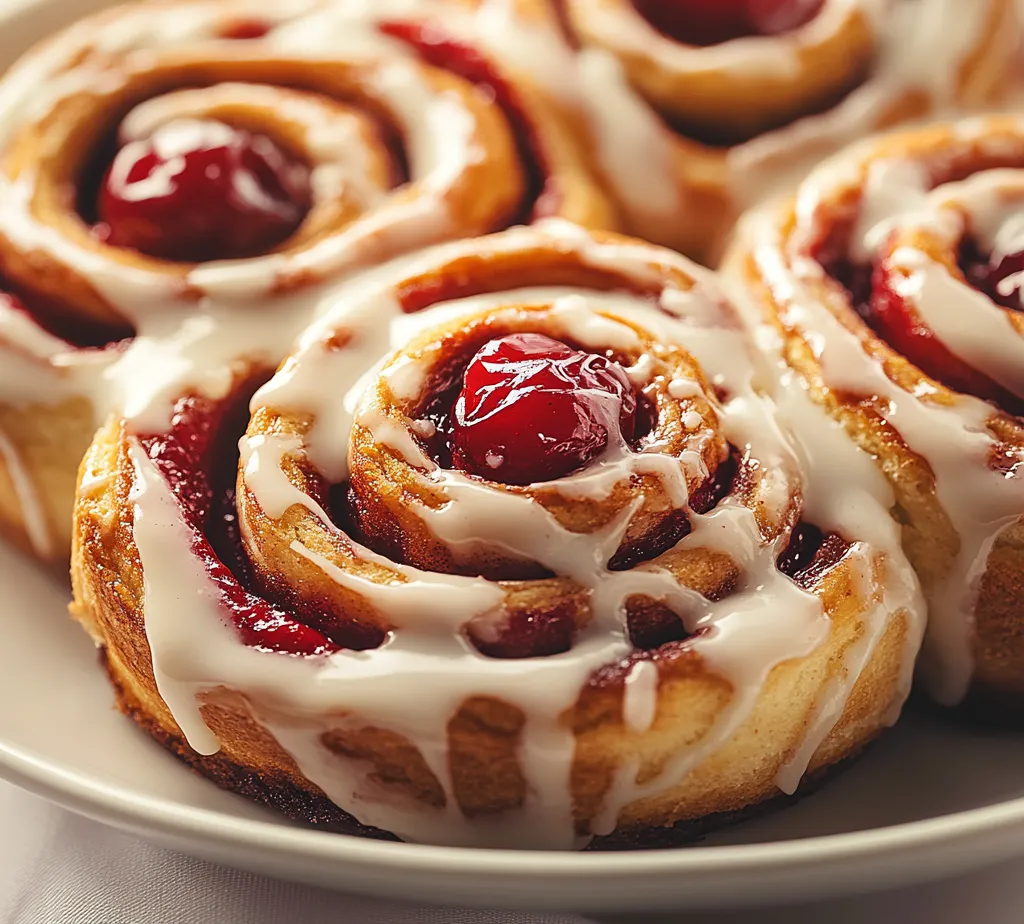 The world of baked goods is filled with comforting delights, and Cherry Cinnamon Rolls stand at the heart of this treasure trove. These soft, fluffy rolls feature a vibrant cherry filling complemented by the warm, aromatic spices of cinnamon. The delightful combination of the sweet and tart cherries enveloped in a rich dough creates an irresistible treat that is perfect for sweet breakfast moments, brunch gatherings, or even a cozy afternoon snack. The intoxicating aroma that fills your kitchen while these rolls bake transforms anticipation into enjoyment even before the first bite.