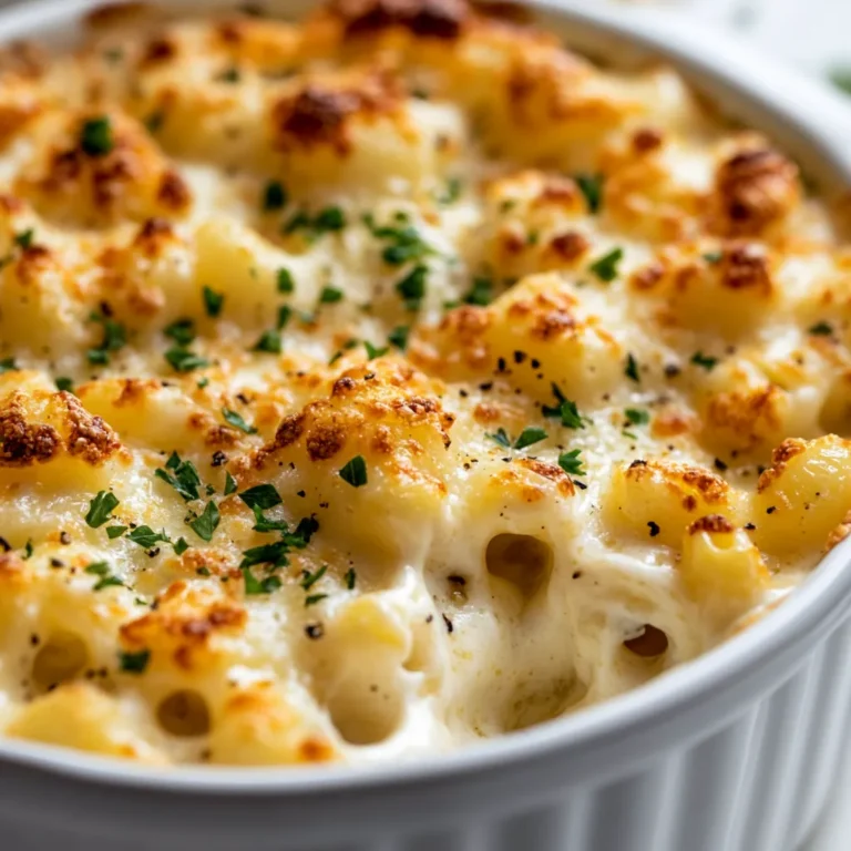 Baked mac and cheese is a beloved classic that has graced dinner tables and comfort food cravings for generations. Its creamy texture, combined with the heartiness of pasta, makes it the ultimate comfort food. This particular recipe elevates the standard mac and cheese experience, offering a rich, decadent dish that is sure to delight anyone who takes a spoonful. With an indulgent blend of sharp cheddar and Gruyère cheeses, the flavor profile is both robust and comforting, embodying everything we love about this dish.