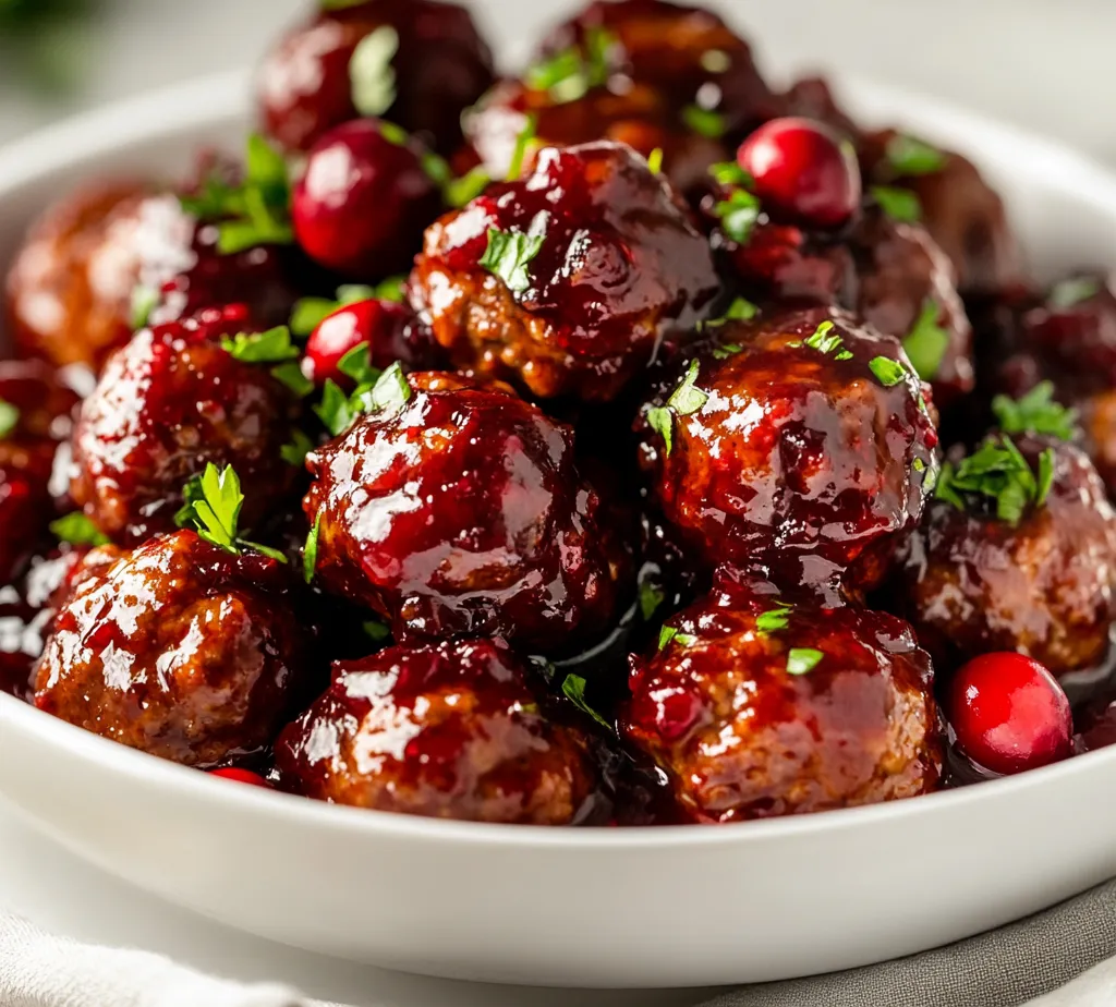 The festive season brings an opportunity for culinary creativity, and few dishes resonate with warmth and celebration quite like meatballs. This article explores the delightful recipe for Festive Cranberry-Glazed Meatballs, an ideal choice for gatherings and family dinners alike. The combination of tender meatballs and a tangy cranberry glaze is sure to impress your guests and introduce a burst of flavor to your holiday festivities.