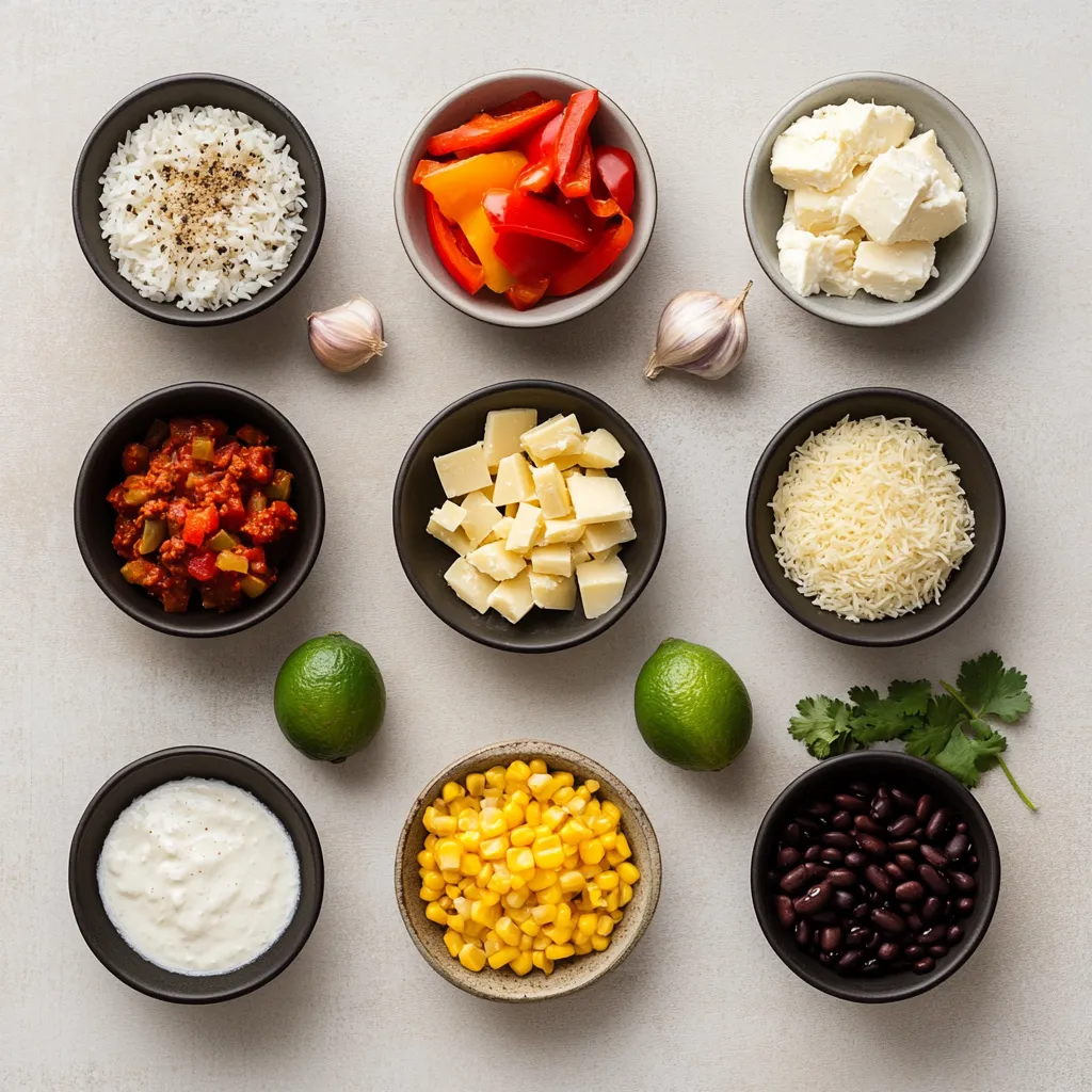 Explore the vibrant and mouthwatering flavors of the Crazy Chicken Fiesta, a delightful Mexican-inspired dish that brings together succulent chicken thighs, aromatic spices, and cheesy goodness over fluffy rice. This dish is a harmony of textures and tastes, from tender chicken to hearty beans and sweet corn, making it a complete meal that will excite your taste buds. Perfect for family gatherings or cozy weeknight dinners, the Crazy Chicken Fiesta captures the essence of Mexican cuisine with ease.