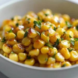 Honey Butter Skillet Corn Delight is a sweet, savory dish that showcases the rich, natural flavors of fresh corn. This recipe takes simple ingredients and elevates them to create a vibrant corn dish that is a perfect side for barbecues, family gatherings, or even as a stand-alone treat. The combination of honey and butter creates a delightful glaze that complements the corn's sweetness, making every bite a pleasurable experience. Whether you are looking for an exciting addition to your meal or a quick snack, this dish is sure to impress.