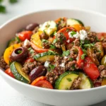 Mediterranean cuisine is renowned for its vibrant flavors and the use of fresh, wholesome ingredients that tantalize the taste buds. With a harmonious blend of herbs, spices, and healthy fats, Mediterranean dishes celebrate the bounty of the region. One such delightful recipe is the Mediterranean Ground Beef Stir Fry, which encapsulates the essence of this culinary tradition.