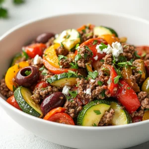 Mediterranean cuisine is renowned for its vibrant flavors and the use of fresh, wholesome ingredients that tantalize the taste buds. With a harmonious blend of herbs, spices, and healthy fats, Mediterranean dishes celebrate the bounty of the region. One such delightful recipe is the Mediterranean Ground Beef Stir Fry, which encapsulates the essence of this culinary tradition.