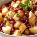 A warm embrace of flavors, the Autumn Harvest Fruit Medley captures the essence of the season, featuring a colorful mix of fruits that awaken the senses. This refreshing dish is perfect for family gatherings, holiday celebrations, or a simple weeknight treat. The medley combines the crisp sweetness of apples and pears with the tart burst of pomegranate arils, the juiciness of grapes, and the tropical flair of fresh pineapple. It’s a fruit salad that not only pleases the palate but also makes a stunning visual impact.