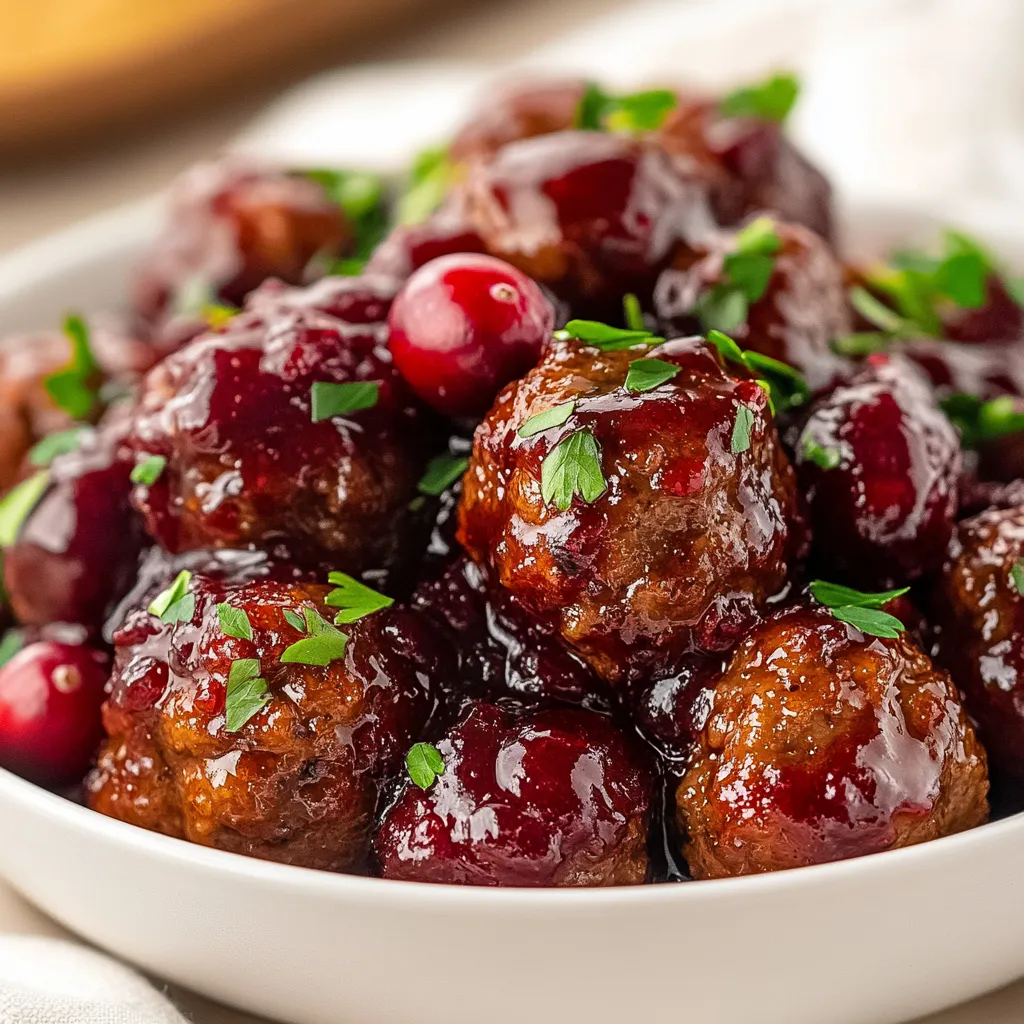 The festive season brings an opportunity for culinary creativity, and few dishes resonate with warmth and celebration quite like meatballs. This article explores the delightful recipe for Festive Cranberry-Glazed Meatballs, an ideal choice for gatherings and family dinners alike. The combination of tender meatballs and a tangy cranberry glaze is sure to impress your guests and introduce a burst of flavor to your holiday festivities.
