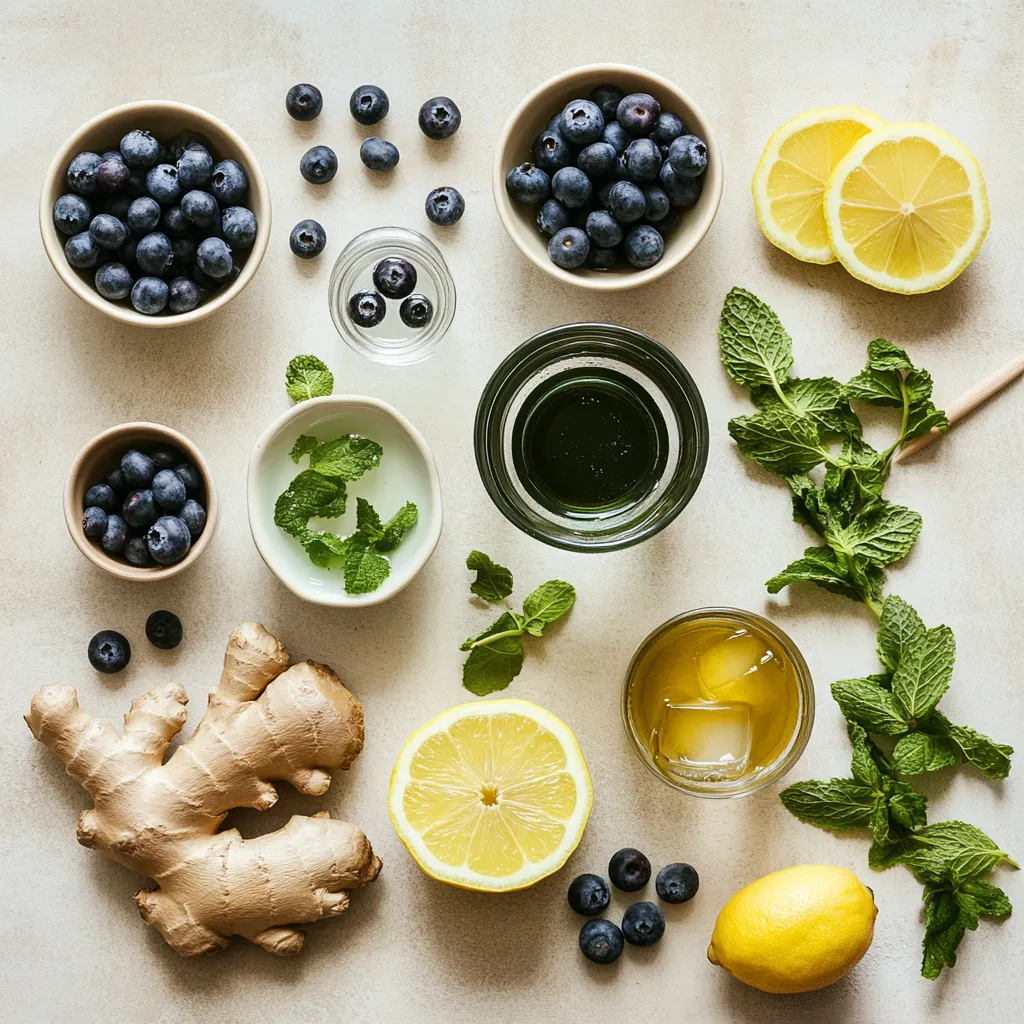 The Blueberry Ginger Tea Refresher is a delightful beverage that perfectly encapsulates the essence of refreshment. This invigorating drink combines the natural flavors of fresh blueberries and zesty ginger, creating a harmonious blend that is both soothing and revitalizing. With the antioxidant properties of blueberries, the digestive benefits of ginger, and the calming qualities of green tea, this beverage not only quenches your thirst but also nourishes your body.