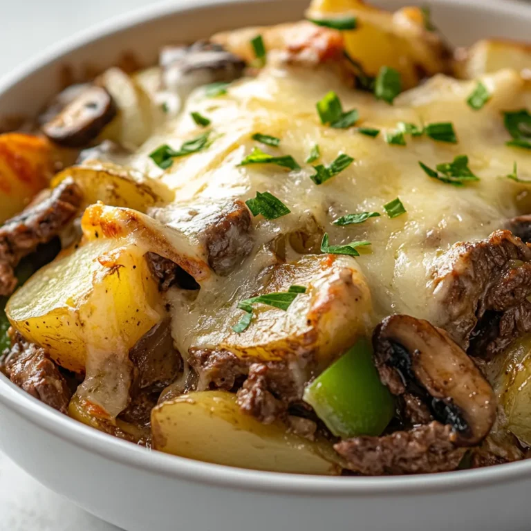 Casserole dishes have earned a beloved place in kitchens across the world. They've become synonymous with comfort food, bringing together layered flavors and textures, often baked or cooked slowly to develop deeper tastes. Among the myriad of casserole options available, the Crockpot Cheesesteak Potato Casserole stands out as an ultimate comforting meal, perfectly embodying the balance of rich flavors and hearty satisfaction. This dish marries the elements of a classic cheesesteak with tender layers of creamy potatoes, all cooked conveniently in a slow cooker.