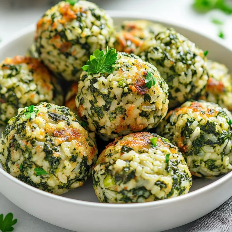 Explore a delightful culinary treat that packs a punch of flavor with every bite — Crispy Spinach Feta Rice Balls. These savory snacks, bursting with fresh spinach and tangy feta, offer the perfect blend of crispiness and richness. Whether served as an appetizer or a comforting snack, they are an easy recipe ideal for family gatherings or cozy evenings at home. In this article, we will delve into every detail of creating these delicious rice balls, ensuring you can recreate them with confidence.