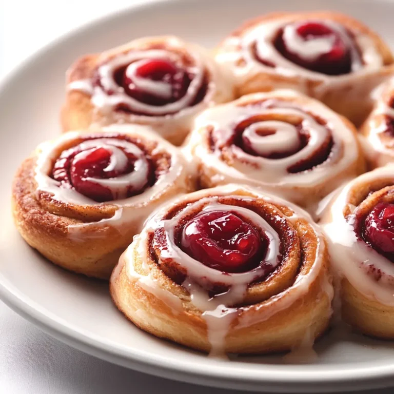 The world of baked goods is filled with comforting delights, and Cherry Cinnamon Rolls stand at the heart of this treasure trove. These soft, fluffy rolls feature a vibrant cherry filling complemented by the warm, aromatic spices of cinnamon. The delightful combination of the sweet and tart cherries enveloped in a rich dough creates an irresistible treat that is perfect for sweet breakfast moments, brunch gatherings, or even a cozy afternoon snack. The intoxicating aroma that fills your kitchen while these rolls bake transforms anticipation into enjoyment even before the first bite.