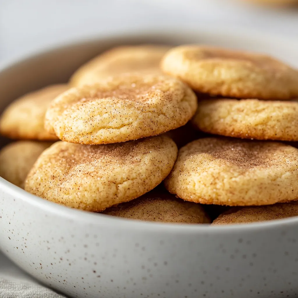 The classic snickerdoodle cookie is a beloved American treat, known for its soft, chewy texture and delightful cinnamon-sugar coating. This cookie combines different textures and flavors, creating a nostalgic experience for many. The snickerdoodle's essence lies not only in its fluffy, tender consistency but also in its fragrant aroma, thanks to the generous dusting of cinnamon sugar. With its perfectly balanced sweetness and just a touch of spice, these cookies evoke warmth and comfort, making them a favorite for baking enthusiasts of all ages.