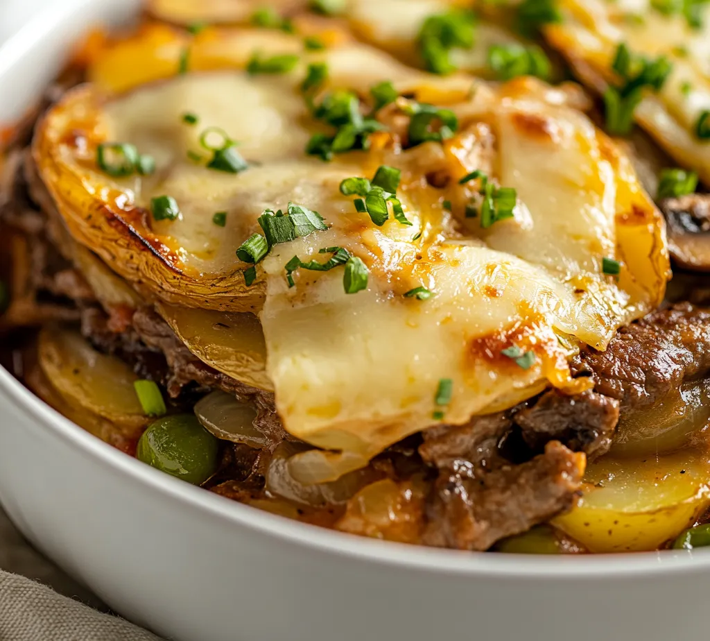 Casserole dishes have earned a beloved place in kitchens across the world. They've become synonymous with comfort food, bringing together layered flavors and textures, often baked or cooked slowly to develop deeper tastes. Among the myriad of casserole options available, the Crockpot Cheesesteak Potato Casserole stands out as an ultimate comforting meal, perfectly embodying the balance of rich flavors and hearty satisfaction. This dish marries the elements of a classic cheesesteak with tender layers of creamy potatoes, all cooked conveniently in a slow cooker.