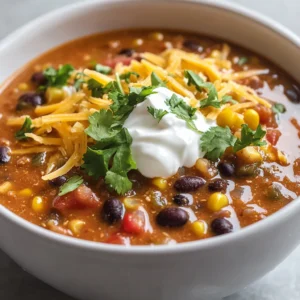 Cozy Creamy Taco Soup Delight is the epitome of comfort food, especially during the chilly months when a satisfying bowl of soup can brighten your day. This hearty dish combines the rich flavors of taco seasoning with creamy textures, resulting in a bowl of enjoyment that warms both the body and soul. The addition of beans, corn, and tomatoes enhances the soup’s nutritional value while providing a delicious medley of flavors that make it impossible to resist.