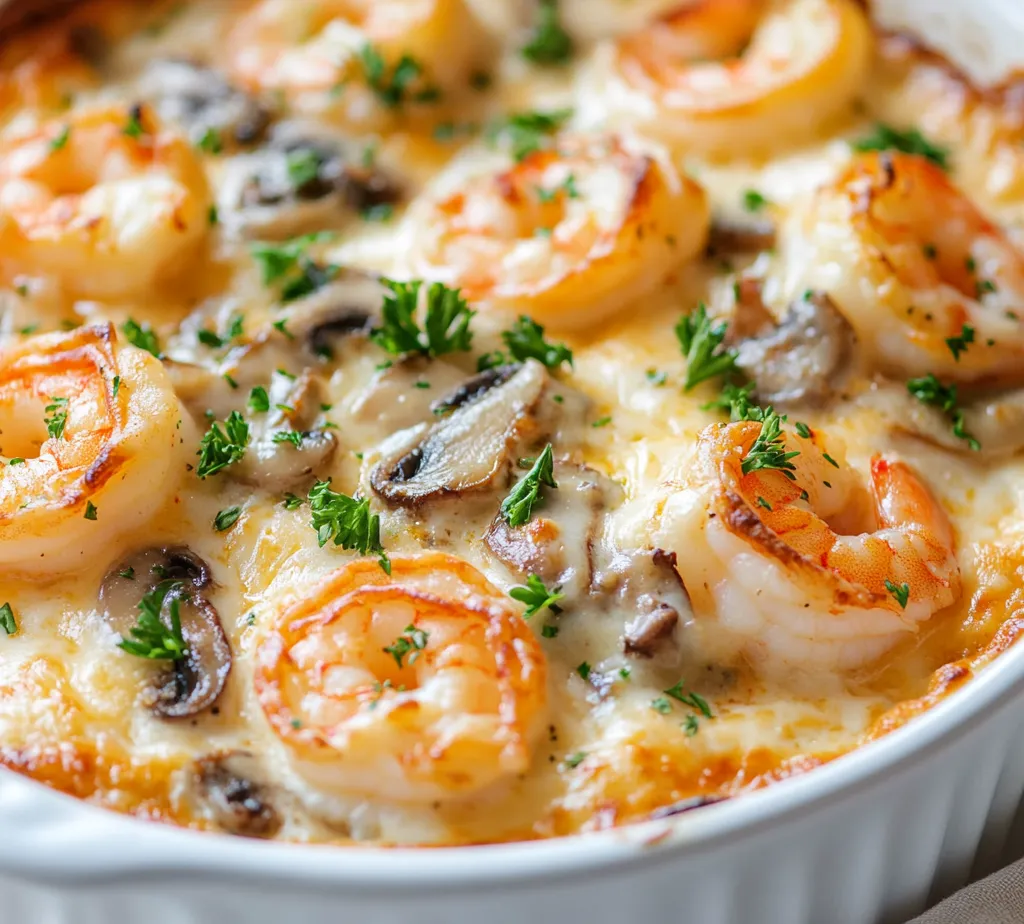 Exploring the delicious world of seafood can lead to extraordinary culinary experiences. One dish that embodies comfort and flavor is the Shrimp Casserole Extravaganza. This dish showcases tender shrimp bathed in creamy goodness, layered with rice and vegetables, all topped with melted cheddar cheese. It offers a delightful combination of textures with both creamy and crunchy elements, ensuring a satisfying meal.
