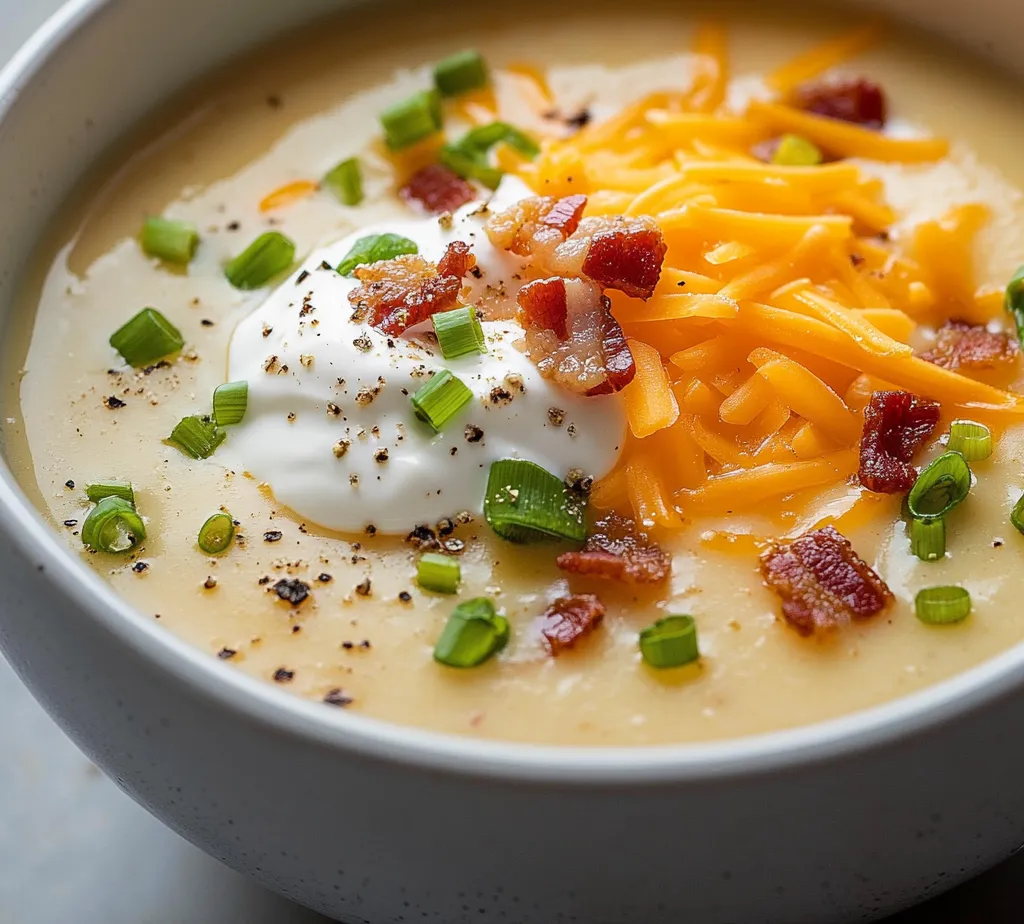 A creamy, comforting bowl of potato soup brings warmth and satisfaction to any meal. This Creamy Slow Cooker Loaded Potato Soup is the perfect dish for those chilly evenings, offering rich flavors and hearty ingredients. Using a slow cooker, this recipe allows you to embrace the convenience of hands-off cooking while delivering a deeply satisfying soup that complements any occasion. Ideal as a starter or as a hearty main course, this loaded potato soup promises to please a crowd or provide a cozy dinner for two.