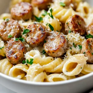 This article explores the delightful combination of Garlic Butter Sausage Bites with Creamy Parmesan Pasta. This recipe is a perfect fusion of savory Italian sausage, rich garlic butter, and a luxuriously creamy pasta sauce. Ideal for a weeknight dinner or an impressive gathering, this dish tantalizes the taste buds while offering comforting, rich flavors. The warmth of the garlic butter perfectly complements the savory notes of the sausage, creating a meal that is not only delicious but also fulfilling.