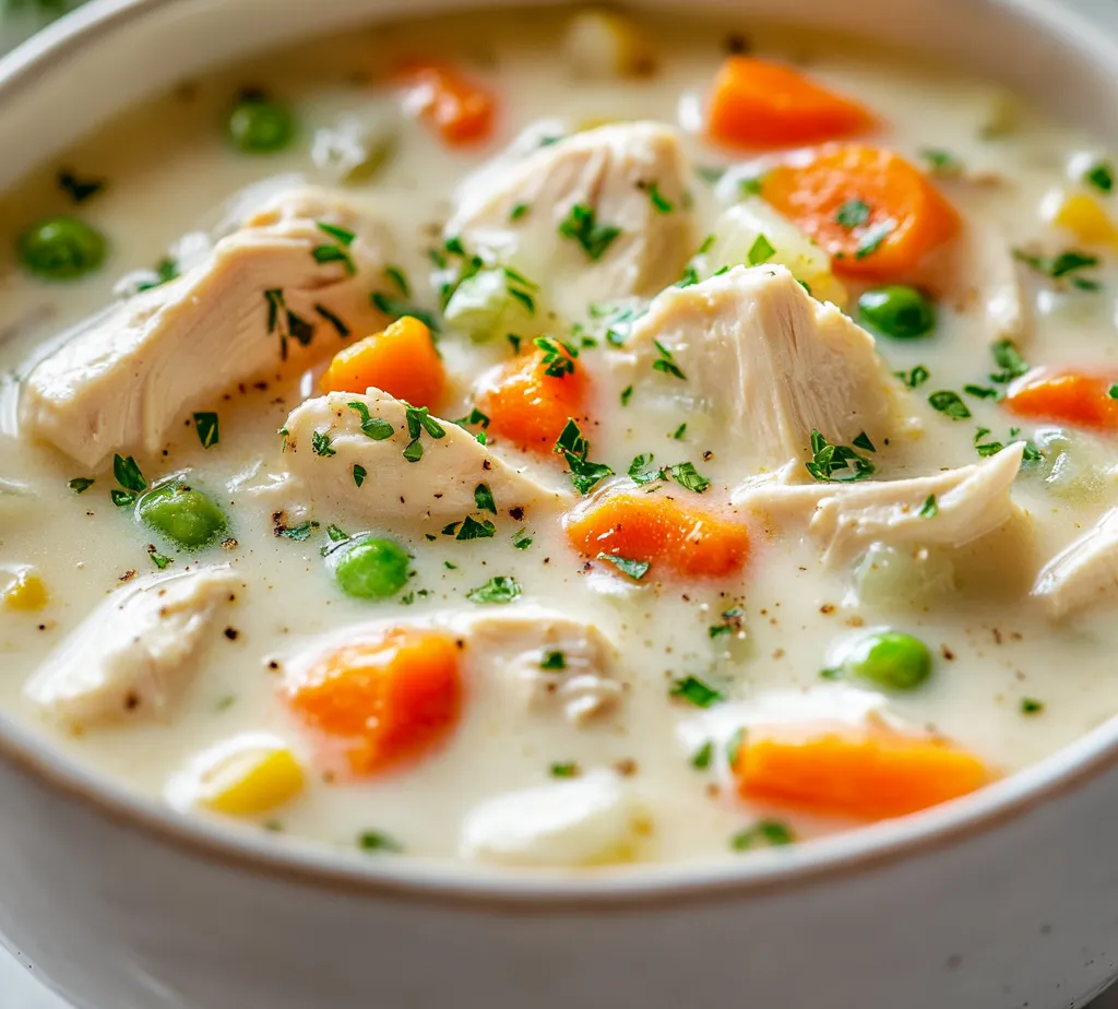 Comfort food holds a special place in culinary traditions around the world, serving as a balm for the soul during chilly days and times of need. Among the many beloved dishes, chicken pot pie stands out, epitomizing home-cooked warmth and heartiness. But what happens when this classic comfort food is transformed into a creamy soup? The result is a delightful and hearty Creamy Chicken Pot Pie Soup Extravaganza, capturing the essence of the traditional dish while offering a new, spoonable experience.