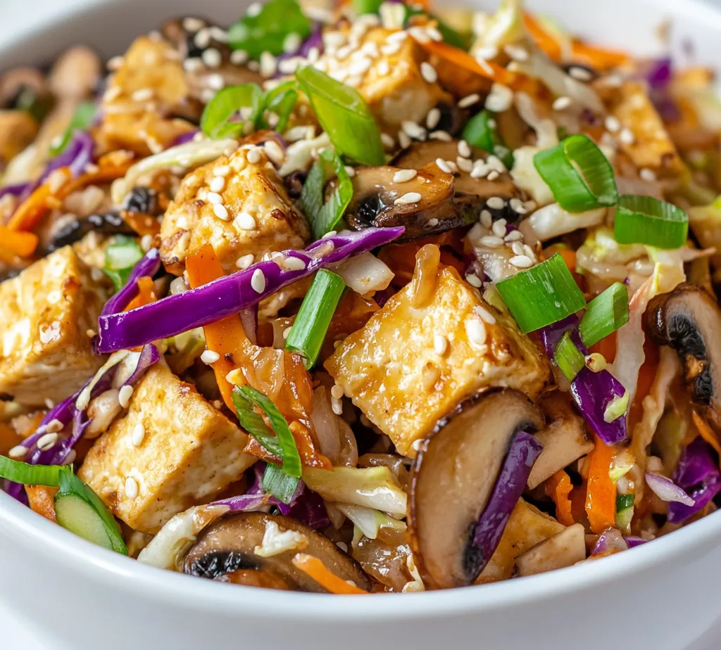 Exploring the vibrant and versatile world of vegan cuisine opens up a plethora of delicious options. One such delightful dish is Vegan Egg Roll In A Bowl, which encapsulates the essence of traditional egg rolls but in a wholesome, plant-based form. This recipe is not just quick and easy to prepare but also packed with flavors and textures that will satisfy anyone, whether they follow a vegan diet or not. It takes the familiar taste profile of classic egg rolls and transforms it into a nutritious bowl, combining a blend of fresh vegetables, protein-rich tofu, and aromatic seasonings.