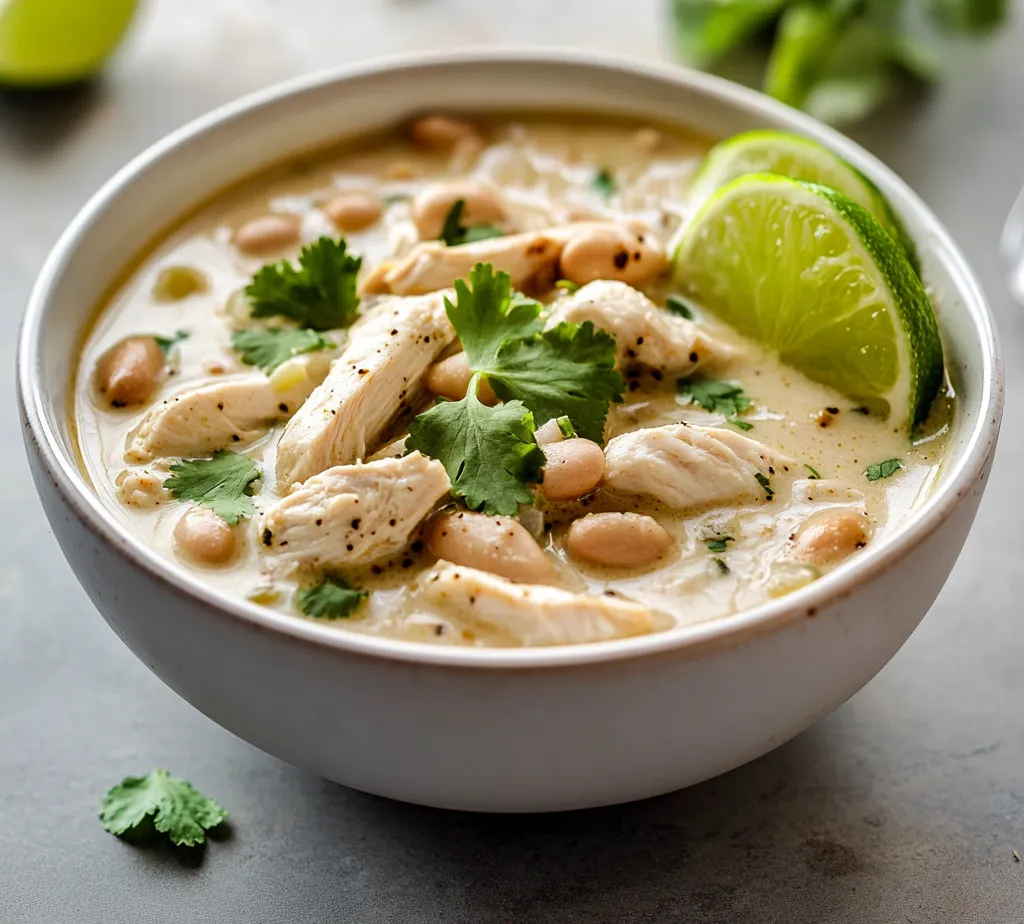 Delve into the hearty world of comfort food with this creamy white chicken chili recipe. Perfect for cozy evenings or gatherings, this dish combines tender chicken, savory spices, and creamy textures to create a satisfying meal that will delight your taste buds. Packed with flavor and nutrition, this chili stands out with its creamy texture and the subtle heat from the spices. It is an excellent choice for family dinners, potlucks, or even meal prep for the week ahead.