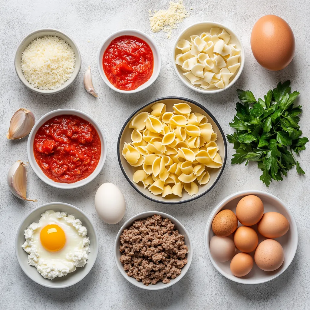 Delve into the heart of comforting cuisine with Cheesy Ground Beef Stuffed Pasta Shells, an ideal dish for family gatherings or cozy dinners. This recipe merges the rich flavors of seasoned ground beef and creamy cheeses, all enveloped in tender pasta shells, making every bite a delightful experience. The harmonious blend of savory beef, gooey cheese, and tangy marinara creates a layered taste profile that resonates with both adults and children alike.