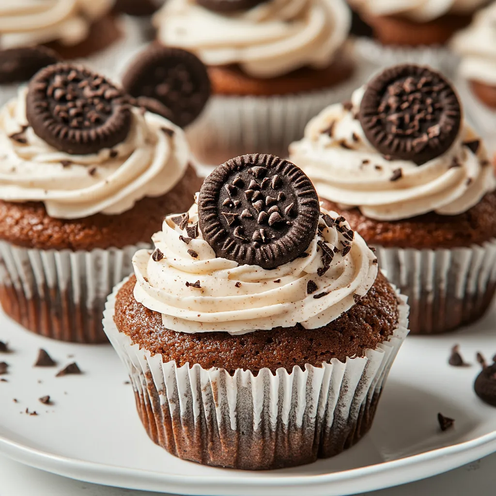 Cookies and cream lovers rejoice! This delightful recipe for Cookies and Cream Cupcakes is a treat that combines the rich taste of chocolate cupcakes with the creamy goodness of high-protein frosting. With a delicate chocolate base complemented by crushed chocolate sandwich cookies and topped with a protein-enriched frosting, these cupcakes are perfect for any occasion. Whether you're celebrating a birthday, hosting a gathering, or simply indulging in a sweet craving, these cupcakes provide an irresistible blend of chocolatey goodness and a hint of creaminess.