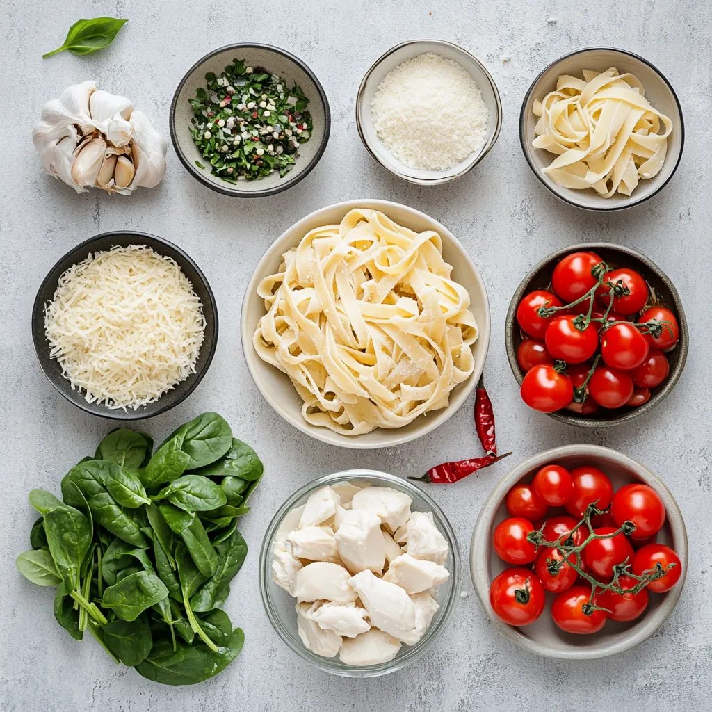 The perfect blend of flavors and textures, creamy garlic parmesan chicken pasta in the crockpot is a dish that is not only simple to prepare but also delivers a comforting meal packed with taste. This recipe utilizes the convenience of slow cooking, allowing the flavors to meld beautifully while you carry on with your day. The combination of tender shredded chicken, rich creamy sauce, and delightful bites of pasta makes for a hearty dinner that everyone in the family will love.