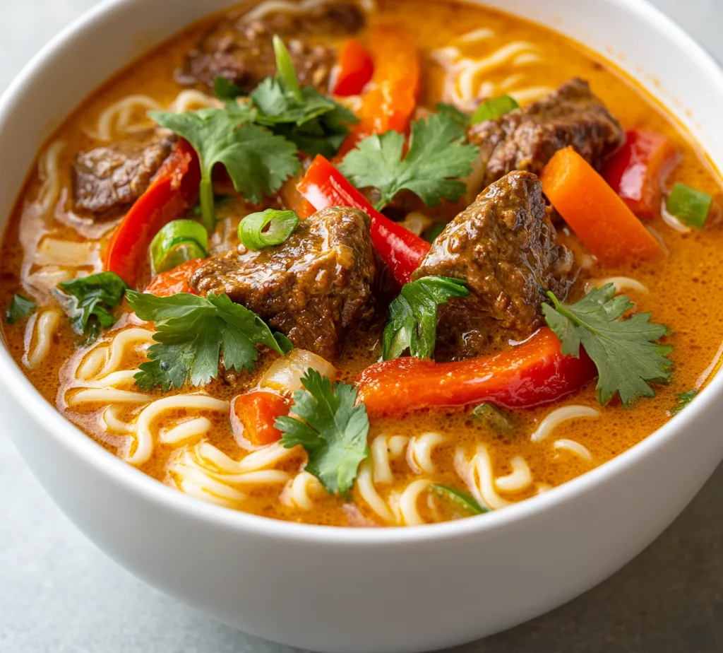 Exploring the depth of flavors in Spicy Slow Cooker Beef Curry Ramen reveals the unique culinary traditions that meld together in a single, satisfying dish. This recipe not only highlights the robust taste of beef but also embraces aromatic spices that build complexity in flavor. Utilizing the convenience of a slow cooker, this dish promises simplicity in preparation while delivering a rich culinary experience that warms both body and soul.