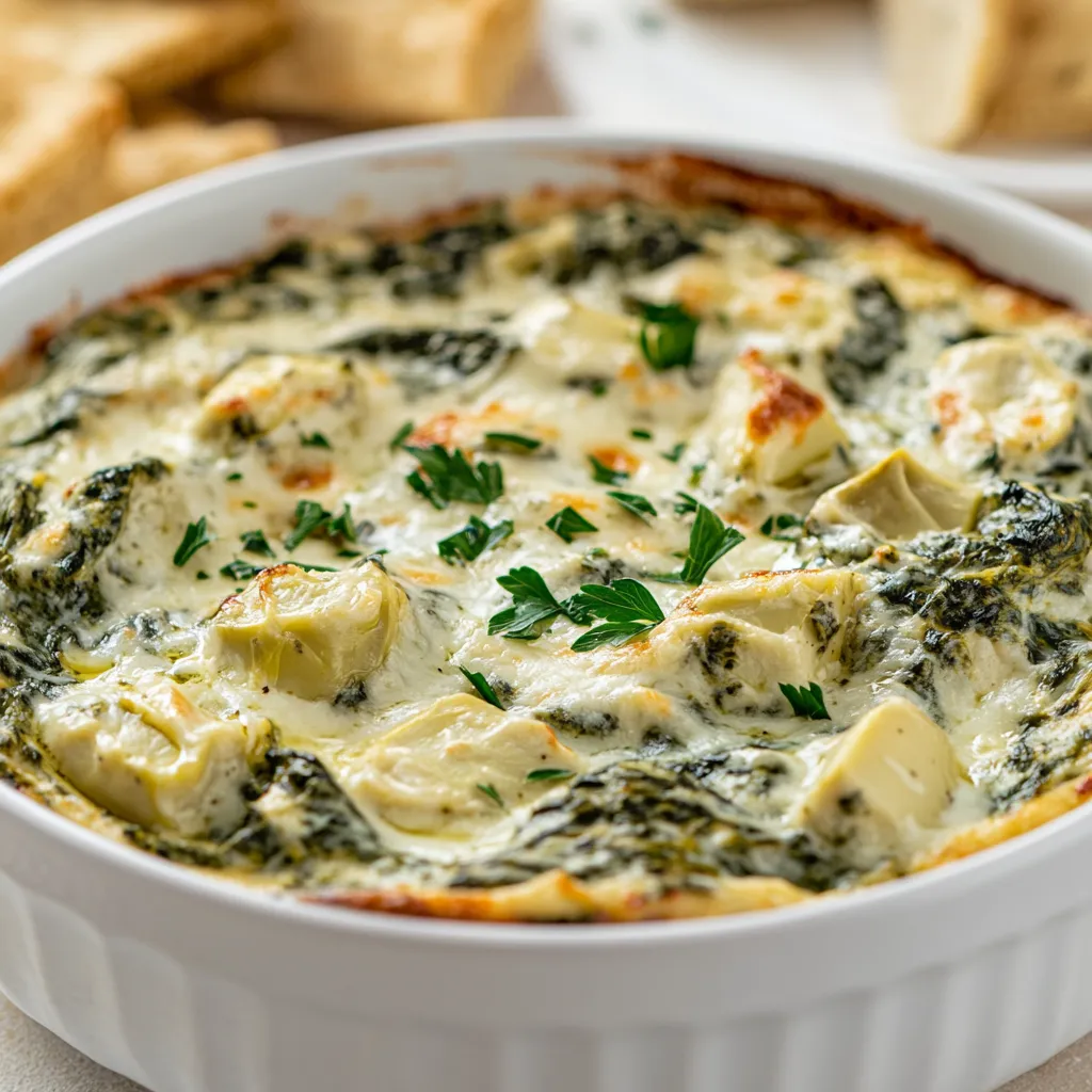 Indulging in creamy yet healthy snacks can feel like a challenge, but with this Ultimate Guilt-Free Spinach and Artichoke Dip, you can enjoy a delicious treat without the guilt. This recipe combines flavorful ingredients with lighter alternatives to create a rich and satisfying dip that's perfect for any occasion. Packed with nutritious spinach and heart-healthy artichokes, it offers a unique flavor profile while still being mindful of your health choices.