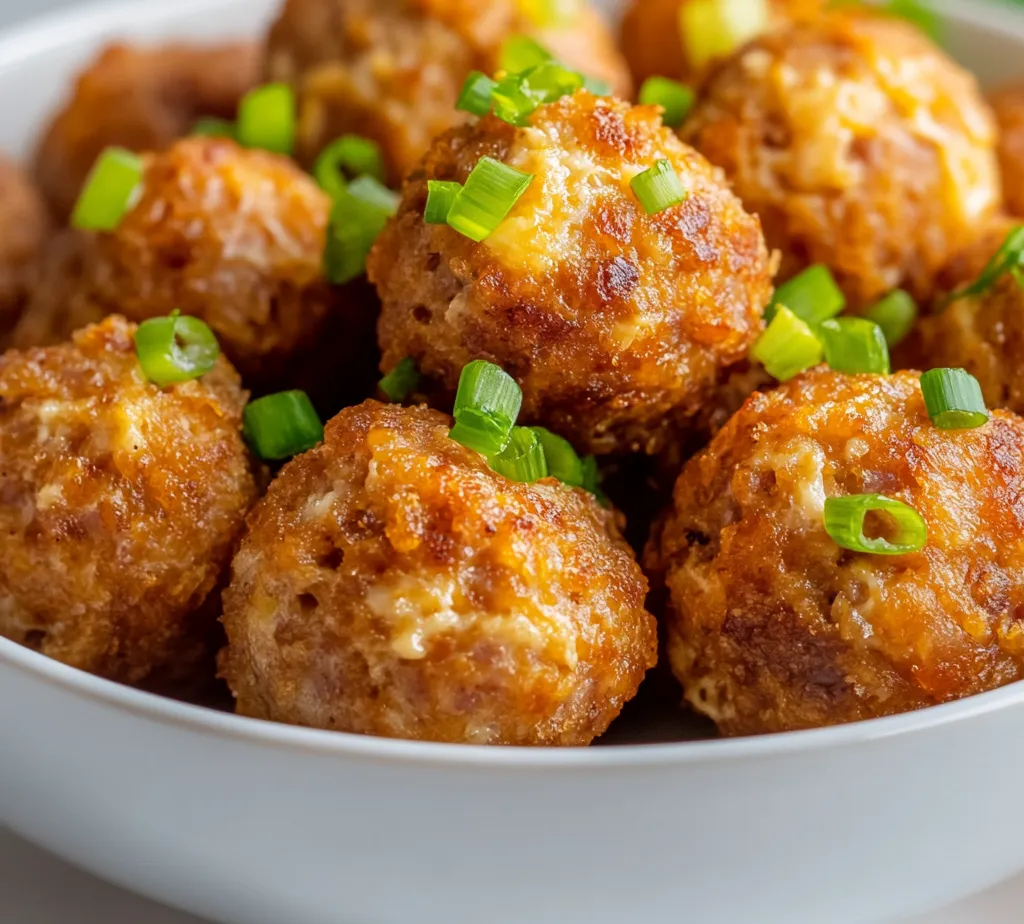 The versatile and tasty Savory Rotel Cream Cheese Sausage Balls bring a delightful combination of flavors and textures that make them an irresistible choice for any gathering. Originating as a favorite appetizer, these bite-sized treats are packed with savory sausage, creamy cheese, and a hint of spice from the Rotel diced tomatoes. Perfect for game days, parties, or casual snacking, this recipe is sure to be a hit.