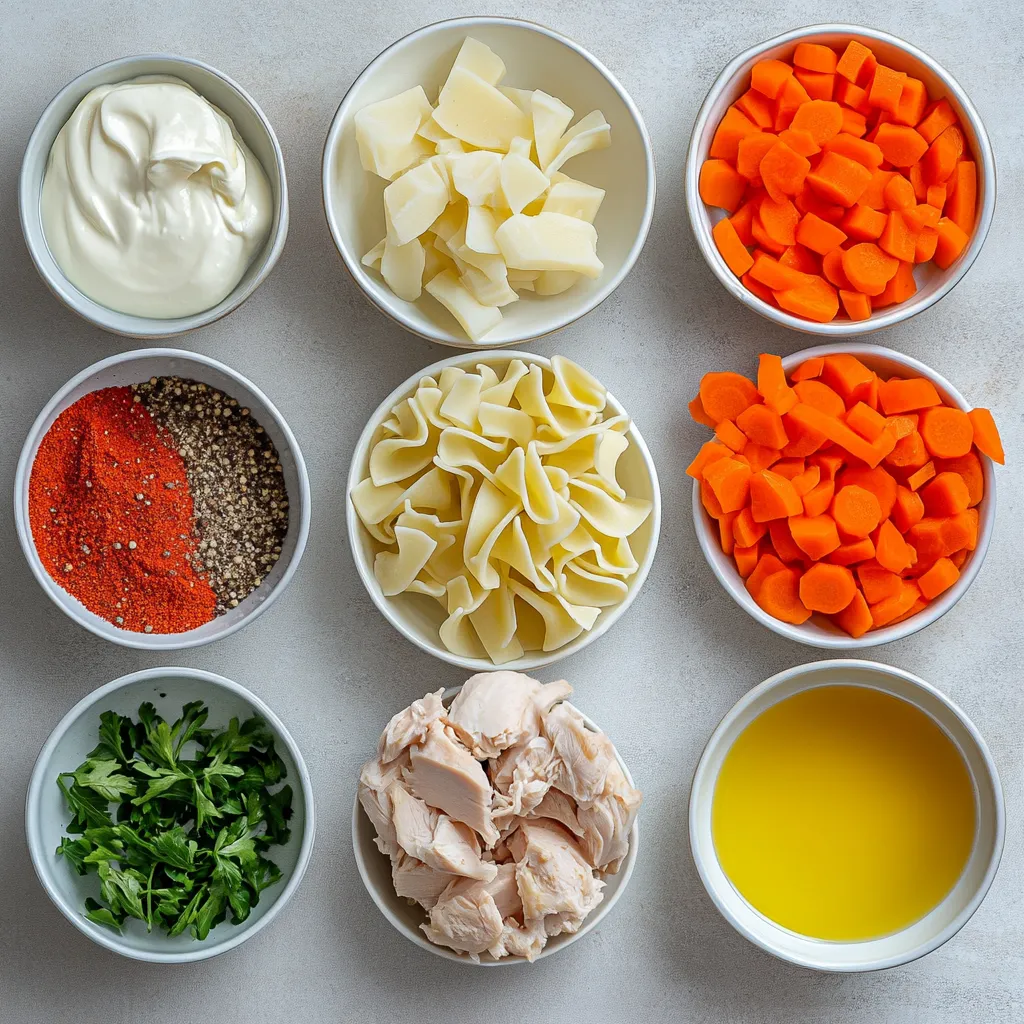 There's a classic warmth that envelops you with each spoonful of soup, especially when it's homemade. Creamy Spicy Chicken Noodle Soup is the embodiment of comfort food, offering not only solace but also nourishing ingredients that lift your spirits. The combination of tender chicken, fresh vegetables, and a tantalizing blend of spices makes this dish a favorite choice among families and friends, perfect for chilly evenings or as an enjoyable meal any time of the year.