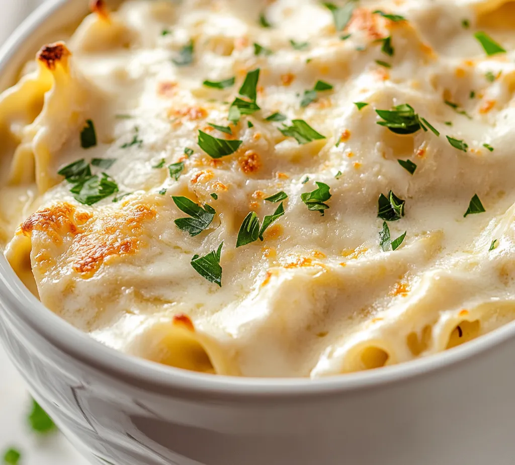 Creamy Alfredo Lasagna Soup is the perfect comforting dish that combines the rich, velvety flavors of Alfredo sauce with the hearty, satisfying elements of classic lasagna. This delightful soup offers a unique twist on traditional lasagna, blending all its beloved components into a single pot of creamy goodness. The marriage of ground Italian sausage, fresh aromatics, and tender lasagna noodles in a luscious broth makes each bite a harmony of flavors.