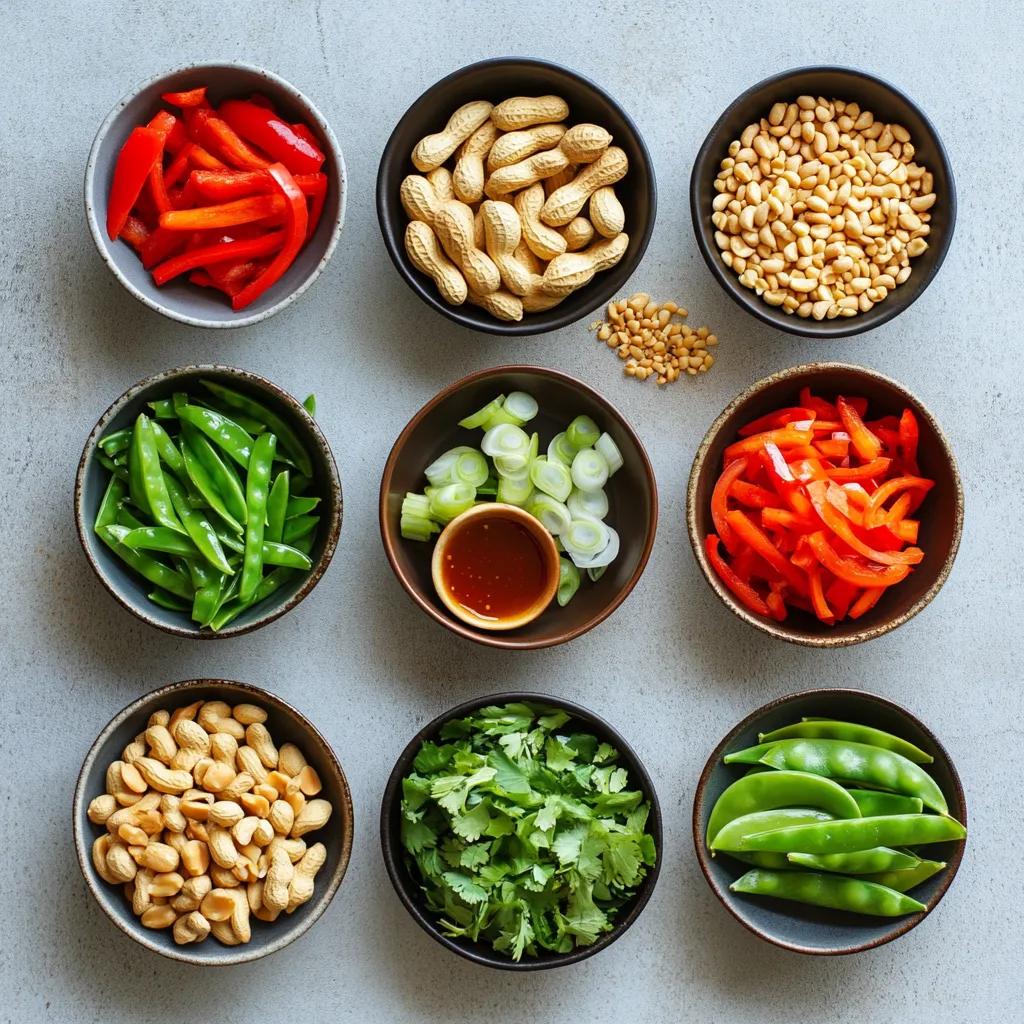 Thai cuisine is renowned for its vibrant flavors and exciting combinations, often deftly balancing sweet, salty, sour, and spicy elements in every dish. Among the many dishes that exemplify this harmony is the Thai Peanut Chicken Delight, a meal that’s as colorful as it is delicious. With tender chicken, crisp vegetables, and a luscious peanut sauce, this dish delivers an invigorating experience that transports your taste buds straight to the streets of Thailand.