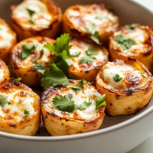 Understanding the allure of crispy textures and rich flavors, this recipe for Crispy Cheese-Stuffed Plantain Cups combines the natural sweetness of plantains with a savory cheese filling. With their crispy edges and cheesy interior, these plantain cups create a delightful contrast that's sure to impress. They are perfect as an appetizer for gatherings, an exciting snack for family movie nights, or even a unique addition to a brunch spread. The beauty of these cups lies in the versatility of the ingredients, which come together to form a flavor-packed bite that can suit various palates.