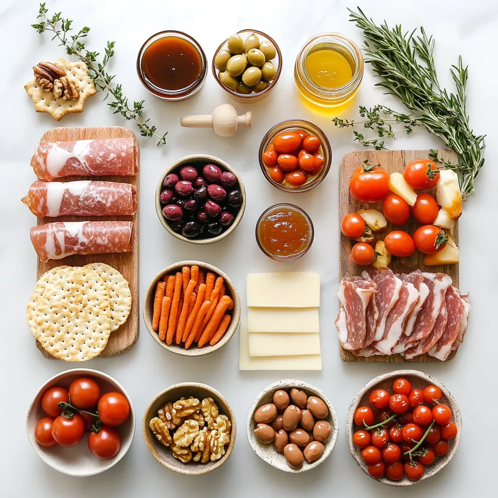 The Christmas Wreath Charcuterie Board is not only a festive treat but also a centerpiece that delights the eyes and palate at any gathering. With a vibrant arrangement of assorted cheeses, cured meats, fresh produce, and crunchy nuts, this charcuterie board embodies the spirit of celebration. Its wreath shape captures the essence of the holiday season, making it an excellent choice for parties, family gatherings, or simply to elevate your holiday snack game.