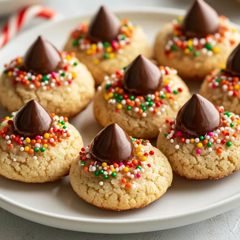 The holiday season is a time for celebration, family gatherings, and of course, sweet treats. Among the plethora of festive desserts, Christmas Kiss Cookies stand out as a delightful blend of flavors and a visual treat. This recipe for Christmas Kiss Cookies will guide you through creating soft, buttery cookies topped with iconic Hershey's Kisses for a festive touch. The combination of buttery sweetness with the rich chocolate center makes these cookies not only delicious but also a perfect centerpiece for holiday festivities.