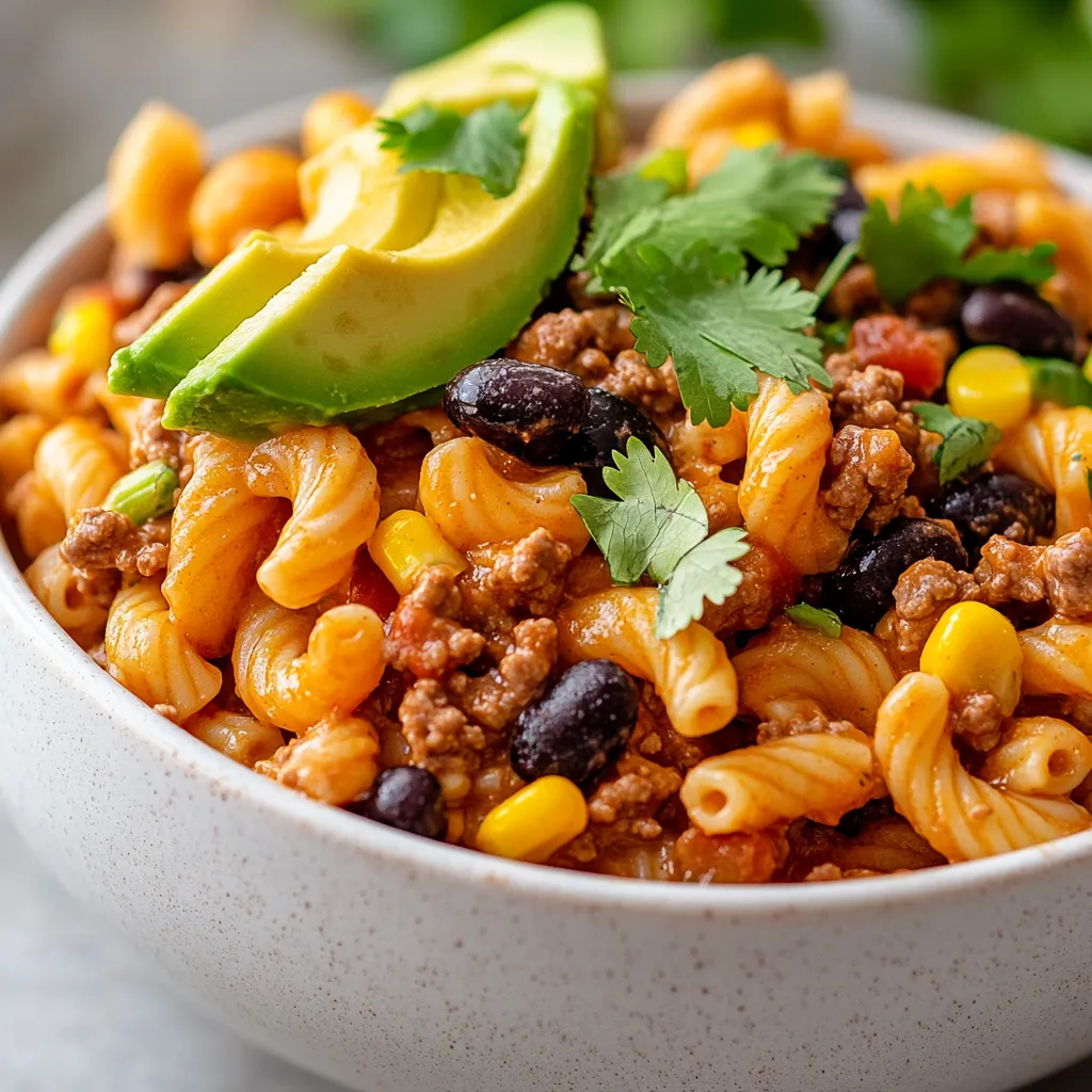 Exploring the rich and comforting world of slow-cooked meals, the Slow Cooker Taco Pasta Extravaganza stands out as a unique blend of flavors and textures. This dish brings together classic taco elements and hearty pasta, creating a crowd-pleasing meal that’s perfect for any occasion. It captures the essence of a traditional taco with a creamy twist, making it not only delightful but also a fulfilling option for busy weeknights or casual gatherings with friends and family.