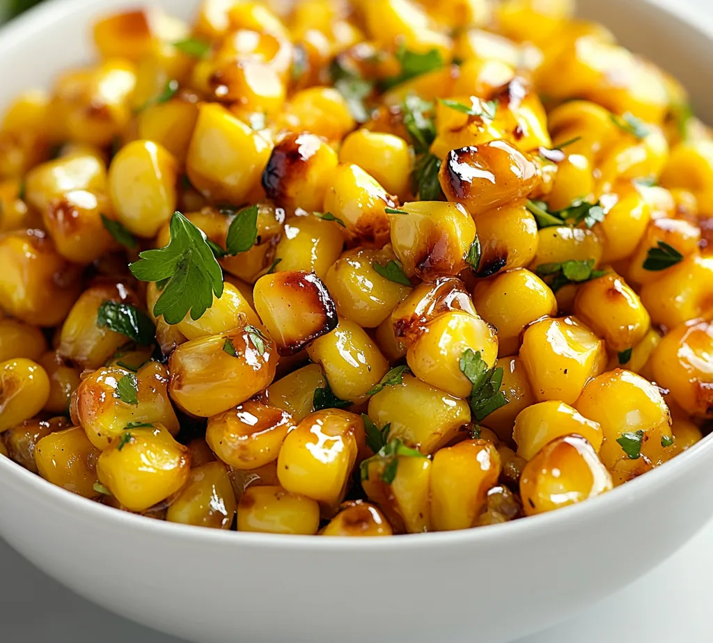 Honey Butter Skillet Corn Delight is a sweet, savory dish that showcases the rich, natural flavors of fresh corn. This recipe takes simple ingredients and elevates them to create a vibrant corn dish that is a perfect side for barbecues, family gatherings, or even as a stand-alone treat. The combination of honey and butter creates a delightful glaze that complements the corn's sweetness, making every bite a pleasurable experience. Whether you are looking for an exciting addition to your meal or a quick snack, this dish is sure to impress.
