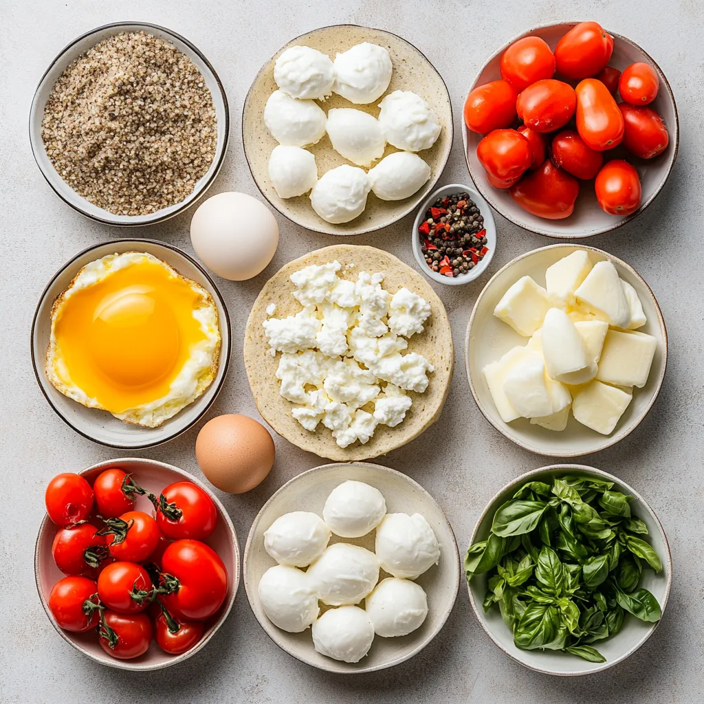 The English Muffin Breakfast Delight is an easy yet scrumptious way to kickstart your day. This recipe expertly combines classic breakfast favorites into a single dish that showcases a delightful contrast of flavors and textures. Imagine sinking your teeth into a crunchy English muffin base, generously topped with fluffy scrambled eggs, savory sausage, fresh vegetables, and a gooey layer of melted mozzarella cheese. In under 30 minutes, you can prepare a filling meal that not only satisfies morning hunger pangs but also excites the palate with its vibrant ingredients.