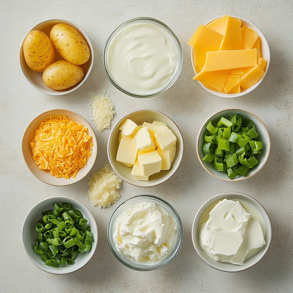 Cheesy Potato Delight is a mouthwatering dish that beautifully combines the comforting flavors of creamy potatoes and sharp cheddar cheese. It’s the kind of dish that brings people together, serving as a wonderful accompaniment at family gatherings or cozy dinners. The creamy and cheesy texture is not only satisfying but also incredibly inviting, ensuring it will become a favorite at your dining table. This dish is easy to prepare and can be baked to perfection, resulting in a golden, bubbly cheesy crust that everyone will love.