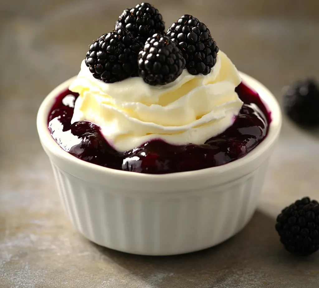 The Blackberry Lemon Pudding Parfait Delight is a visually stunning dessert that tantalizes the taste buds with its vibrant colors and harmonious flavors. This delightful treat combines the tartness of fresh blackberries with the zesty brightness of lemon pudding, all layered with whipped cream. Each spoonful offers a perfectly balanced mix of creaminess and fruitiness, making it a standout dish for any occasion.