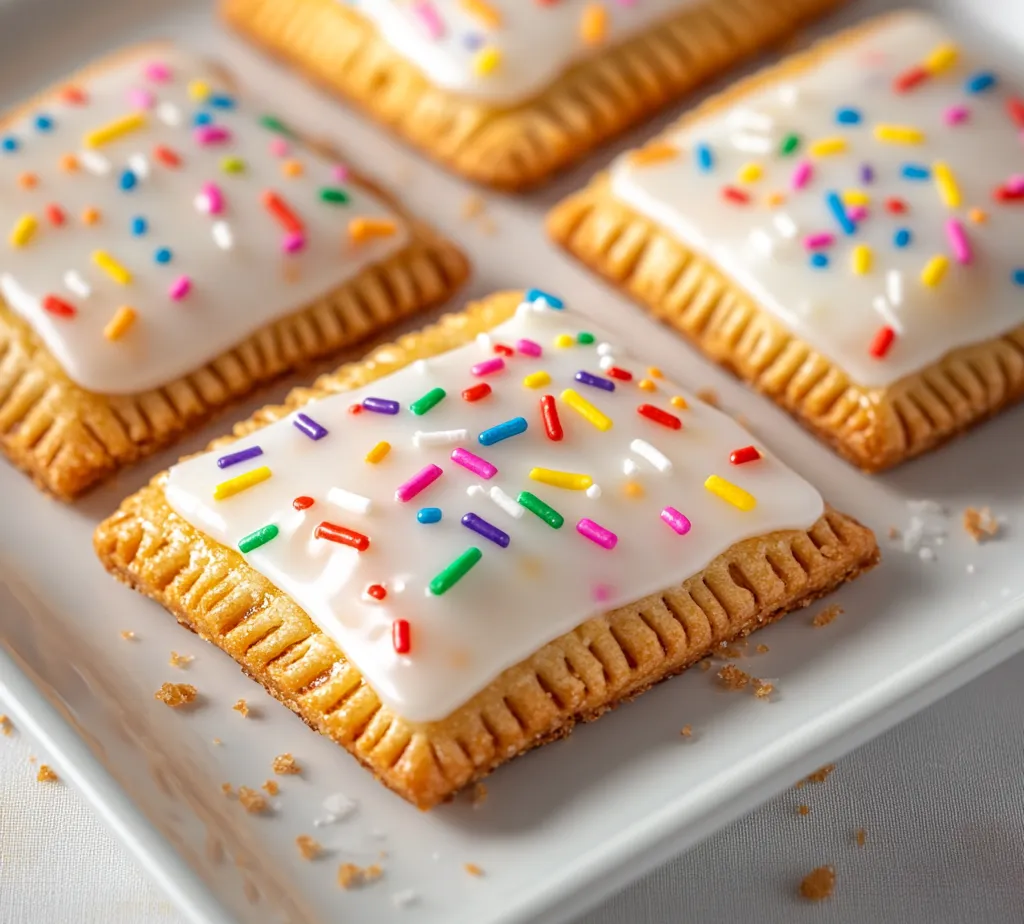 The nostalgia of childhood snacks often brings to mind the irresistible taste of pop tarts, and what better way to indulge in this iconic treat than by turning it into cookies? Brown Sugar Pop Tart Cookies are a delightful fusion of traditional cookies and the velvety goodness of fruit-filled pastries. This recipe not only delivers a delightful taste but also offers a texture that's crispy on the outside and soft on the inside, making them the perfect treat for any occasion.
