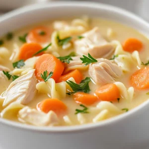 There's a classic warmth that envelops you with each spoonful of soup, especially when it's homemade. Creamy Spicy Chicken Noodle Soup is the embodiment of comfort food, offering not only solace but also nourishing ingredients that lift your spirits. The combination of tender chicken, fresh vegetables, and a tantalizing blend of spices makes this dish a favorite choice among families and friends, perfect for chilly evenings or as an enjoyable meal any time of the year.