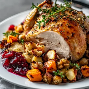 Thanksgiving is a time for gathering, gratitude, and, of course, delicious food. At the heart of this cherished holiday is the turkey, often considered the star of the show. This herb-infused turkey recipe encapsulates the warmth and joy of Thanksgiving, bringing together a delightful symphony of flavors that will have your guests raving. With a perfect blend of fresh herbs and aromatic ingredients, this turkey not only looks stunning on the table but also bursts with savory goodness in every bite.