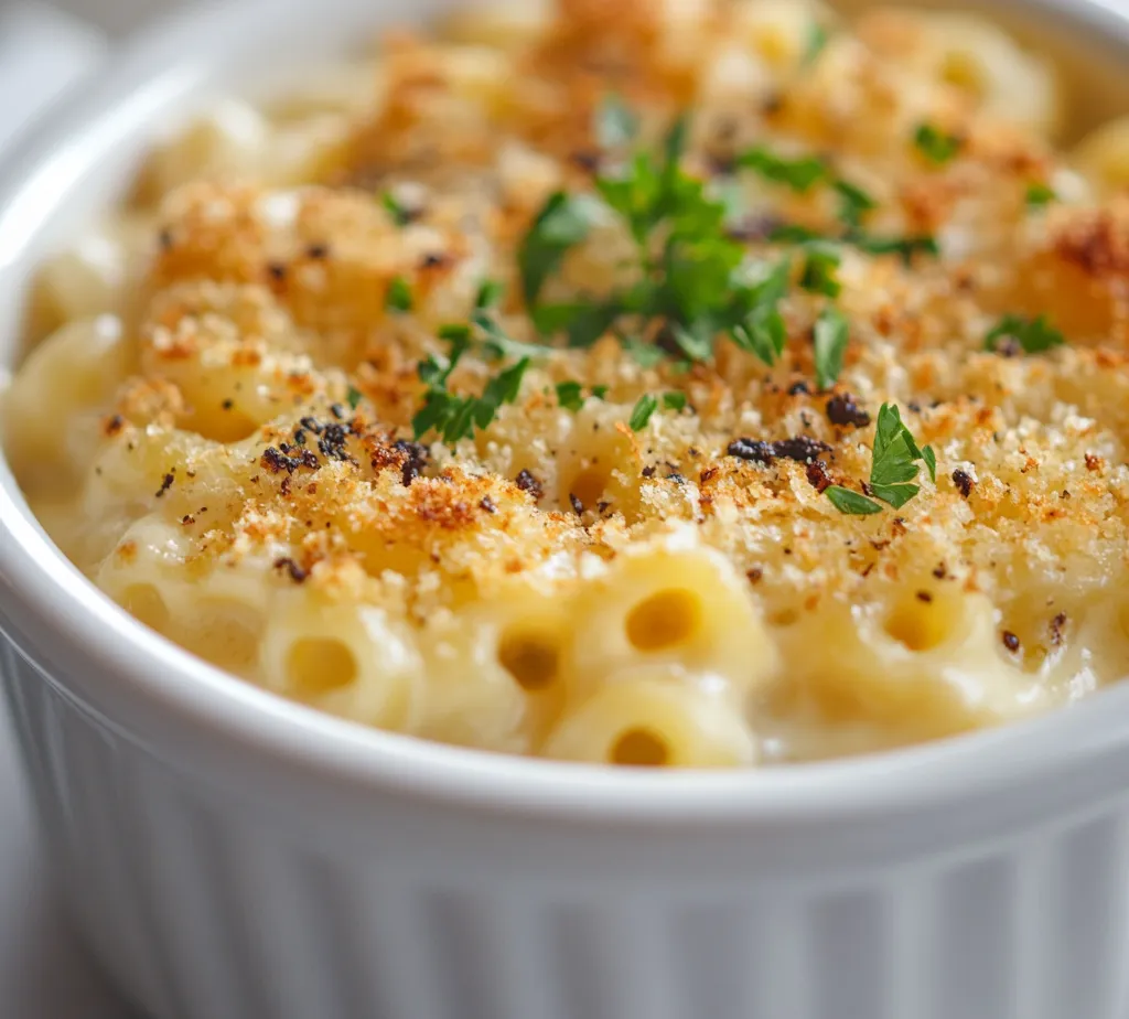 Macaroni and cheese is a timeless classic that has warmed hearts and satisfied appetites across generations. This beloved comfort food has transcended simple beginnings to become a staple in homes and restaurants alike. It serves as a canvas for creativity, welcoming various adaptations and enhancements. One such luxurious twist is the addition of truffle oil, which elevates the traditional flavors to new heights. Truffle oil brings an earthy, umami-rich aroma, making this dish not only indulgent but also gourmet in nature.