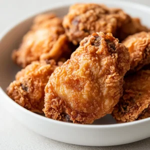 Exploring the ultimate chicken dish can elevate any dining experience, and the promise of juicy and crispy chicken thighs does just that. This recipe focuses on bone-in, skin-on chicken thighs that are marinated to perfection, coated in a flavorful blend of spices, and fried to a golden crisp. This combination not only enhances the taste but also results in a delightful texture, making these chicken thighs a go-to option for various occasions.