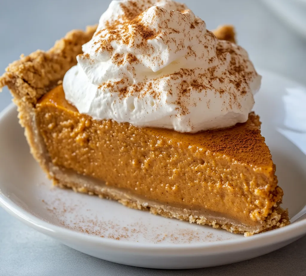 Explore the delightful world of Pumpkin Spice Chiffon Pie Delight, a treat that captures the essence of autumn in every bite. This luscious pie, with its airy filling and spiced pumpkin flavor, is a celebration of seasonal ingredients. The pumpkin puree combined with warm spices creates a flavor profile that is comforting and nostalgic. Ideal for various occasions, this pie can grace your Thanksgiving table or serve as a sweet finish to a fall dinner party. Its light and fluffy texture stands in contrast to more traditional, denser desserts, making it a refreshing choice for anyone's dessert lineup.