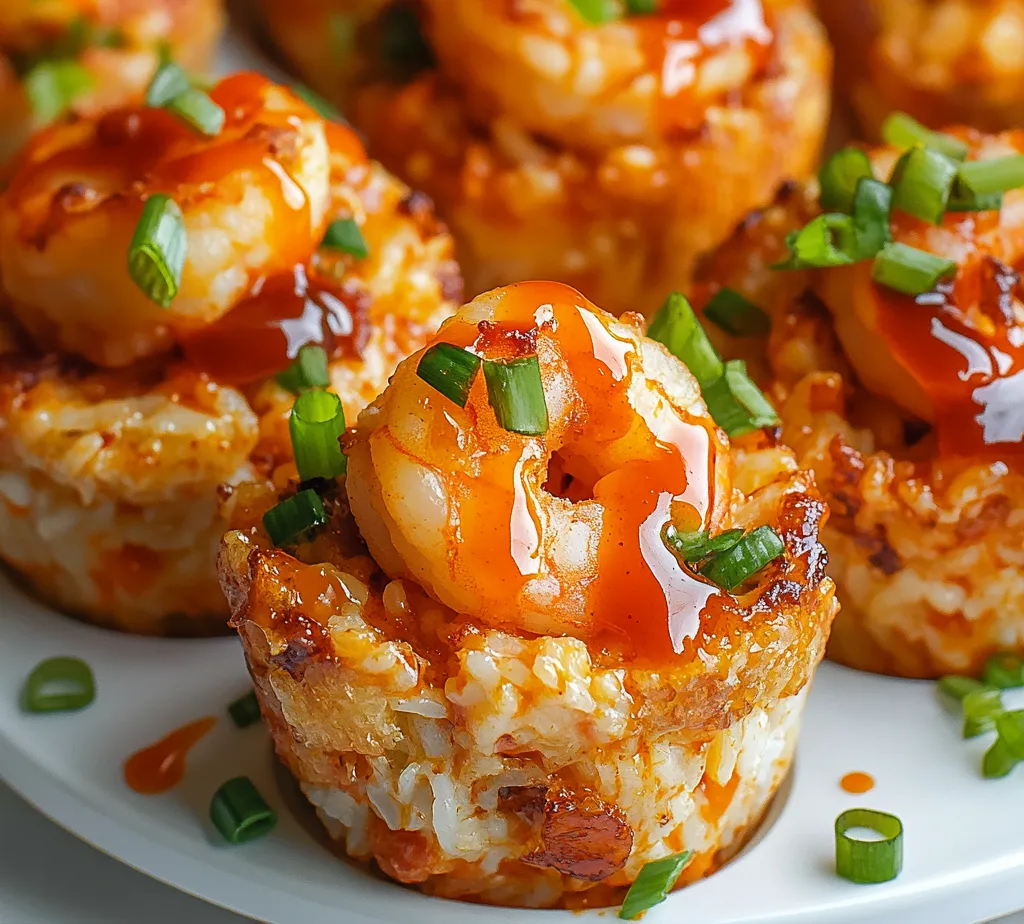 Crispy Buffalo Shrimp-Stuffed Rice Cups are an exciting twist on traditional flavors that will leave your guests impressed and your taste buds tingling. The combination of rich, savory shrimp coated in zesty buffalo sauce, cradled in tender jasmine rice, creates a delightful fusion of textures and tastes. Perfect as an appetizer, snack, or even a main dish, these rice cups are not only flavorful but also visually appealing, making them a hit at any gathering or party.