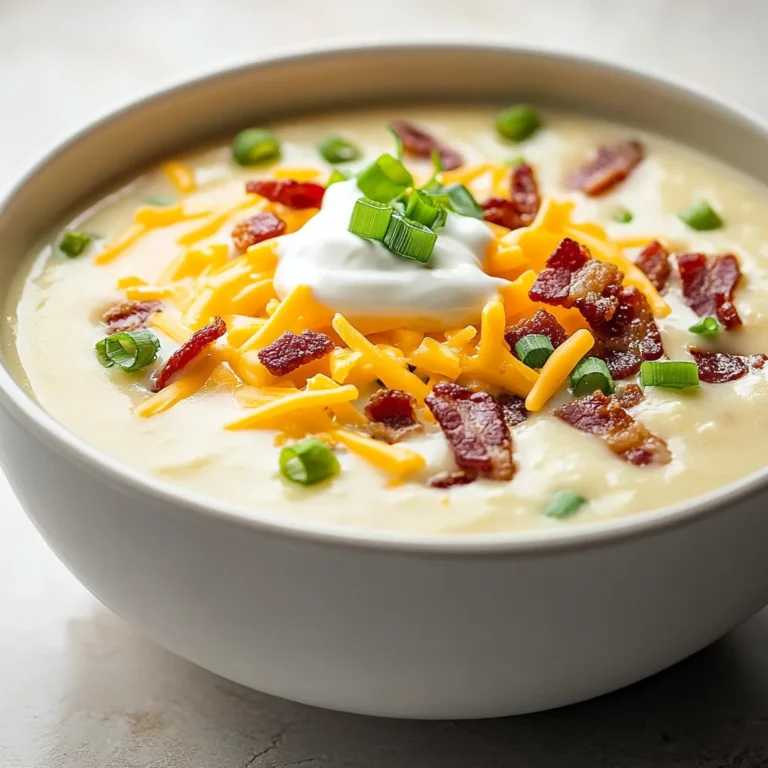 A creamy, comforting bowl of potato soup brings warmth and satisfaction to any meal. This Creamy Slow Cooker Loaded Potato Soup is the perfect dish for those chilly evenings, offering rich flavors and hearty ingredients. Using a slow cooker, this recipe allows you to embrace the convenience of hands-off cooking while delivering a deeply satisfying soup that complements any occasion. Ideal as a starter or as a hearty main course, this loaded potato soup promises to please a crowd or provide a cozy dinner for two.
