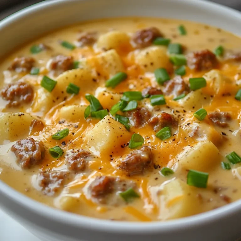 Creamy soups are one of the ultimate comfort foods, often evoking warmth and nostalgia with each spoonful. They are versatile, generally easy to prepare, and can be tailored to suit various tastes. Among the vast array of delicious soup options, the Cheesy Sausage Potato Soup stands out as a particularly hearty dish. This soup not only delivers a delightful blend of flavors but also manages to create an inviting and cozy atmosphere that makes it perfect for sharing with family and friends.